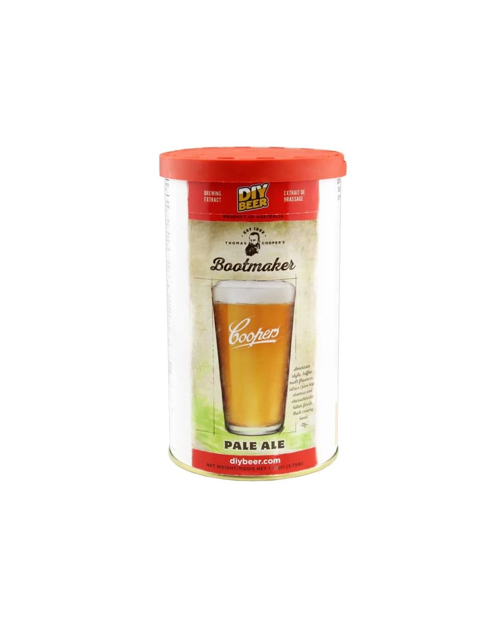 Coopers Bootmaker Pale Ale Beer Kit 1 Coopers Bootmaker Pale Ale Beer Kit