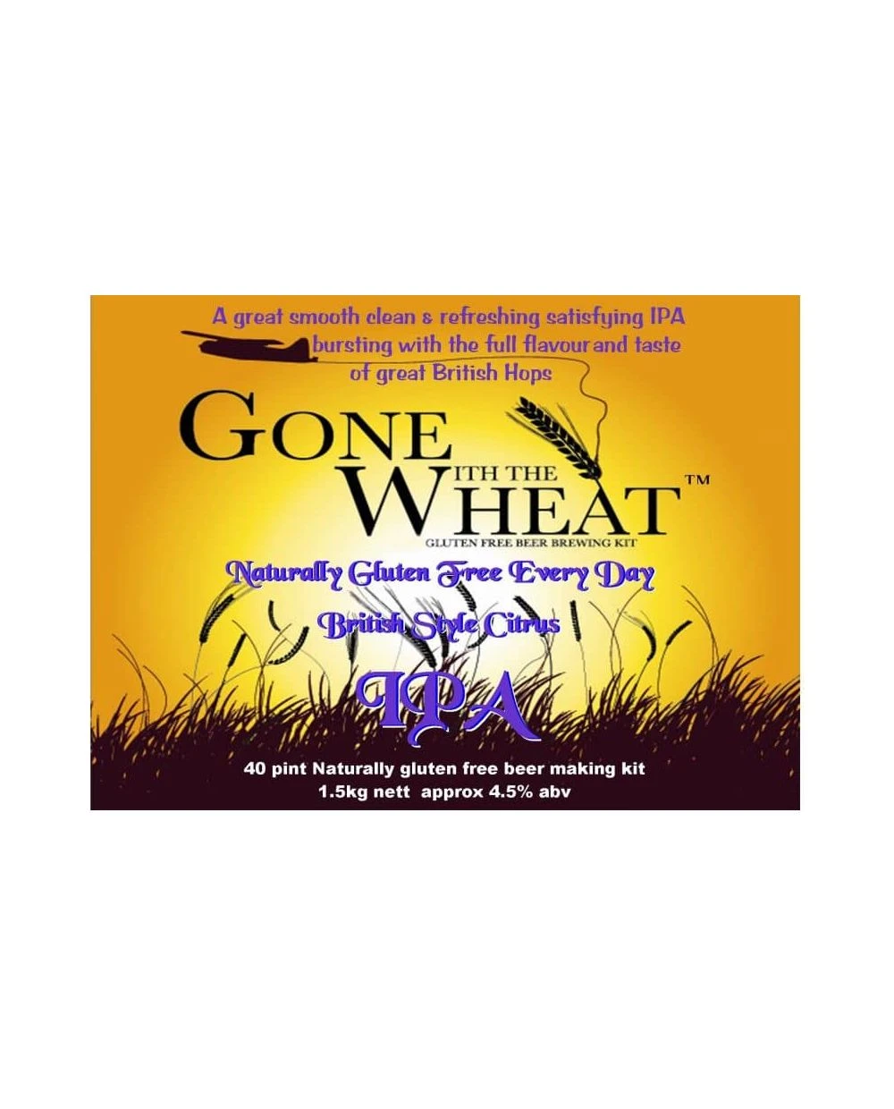 Everyday Citrus IPA Gluten Free Beer Kit 1 Everyday Citrus IPA Gluten Free Beer Kit