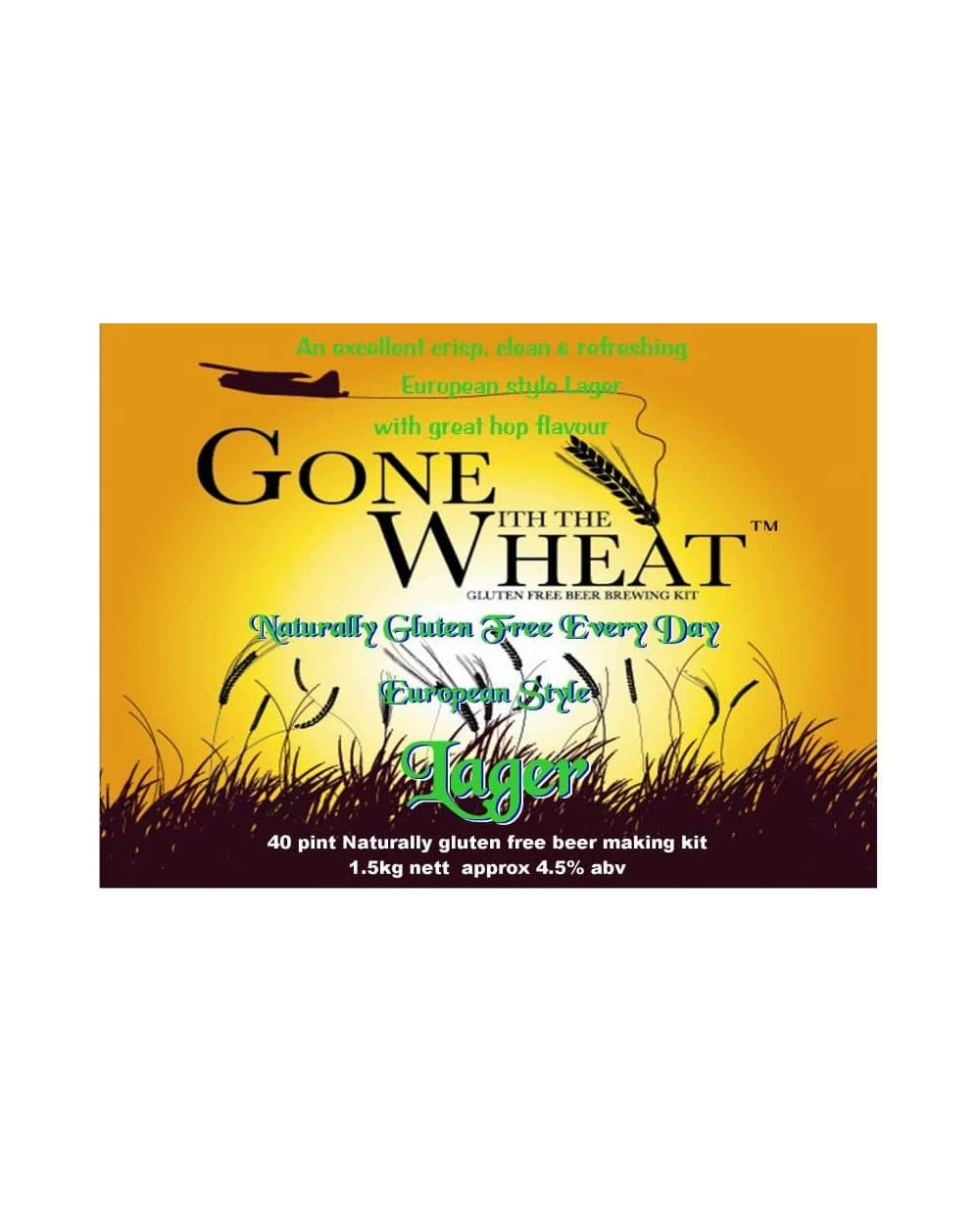 Everyday European Lager Gluten Free Beer Kit 1 Everyday European Lager Gluten Free Beer Kit