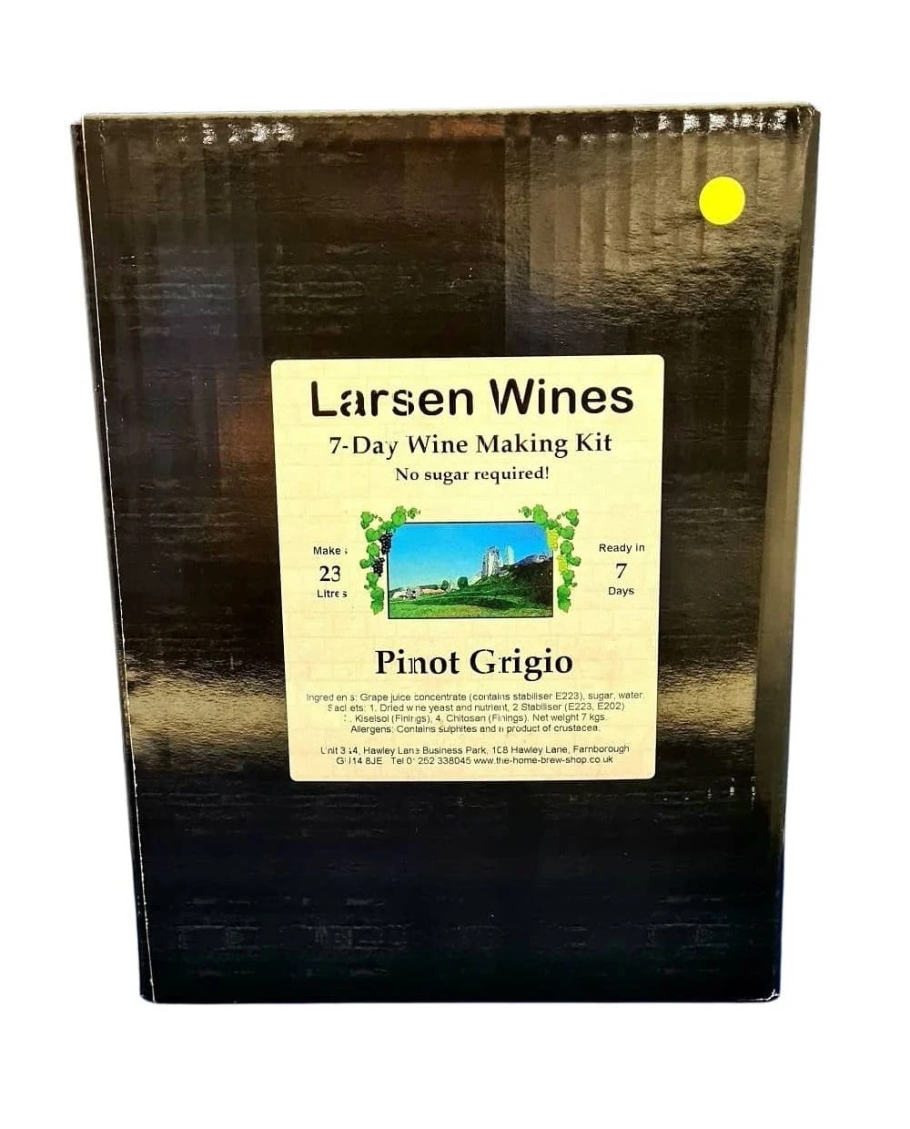 Larsen Pinot Grigio Wine Kit 1 Larsen Pinot Grigio Wine Kit