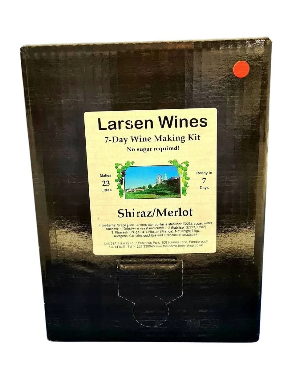 Larsen Shiraz Merlot Wine Kit 1 Larsen Shiraz Merlot Wine Kit