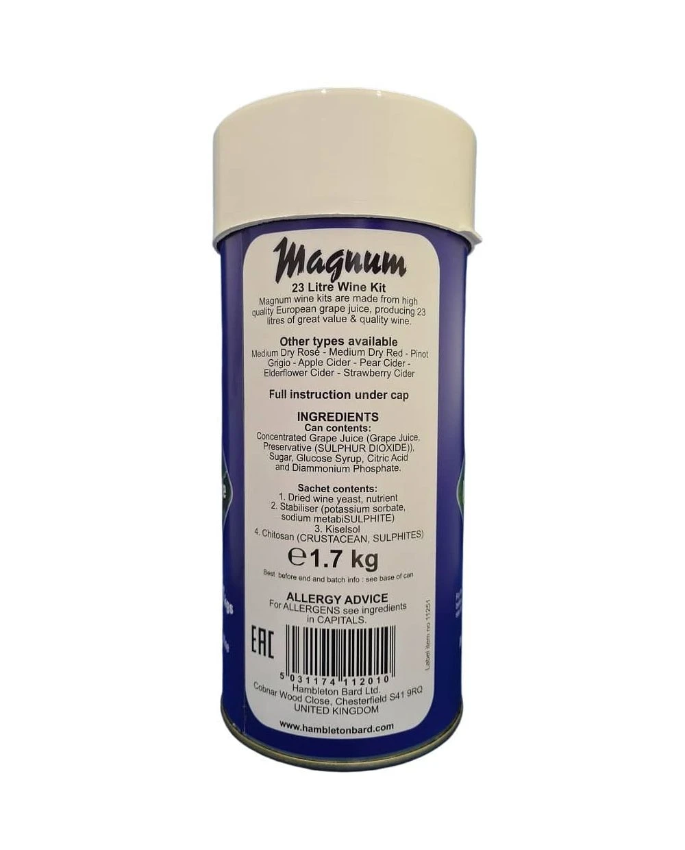 Magnum White Wine Kit - Medium Dry 2 Magnum White Wine Kit - Medium Dry - Image 2