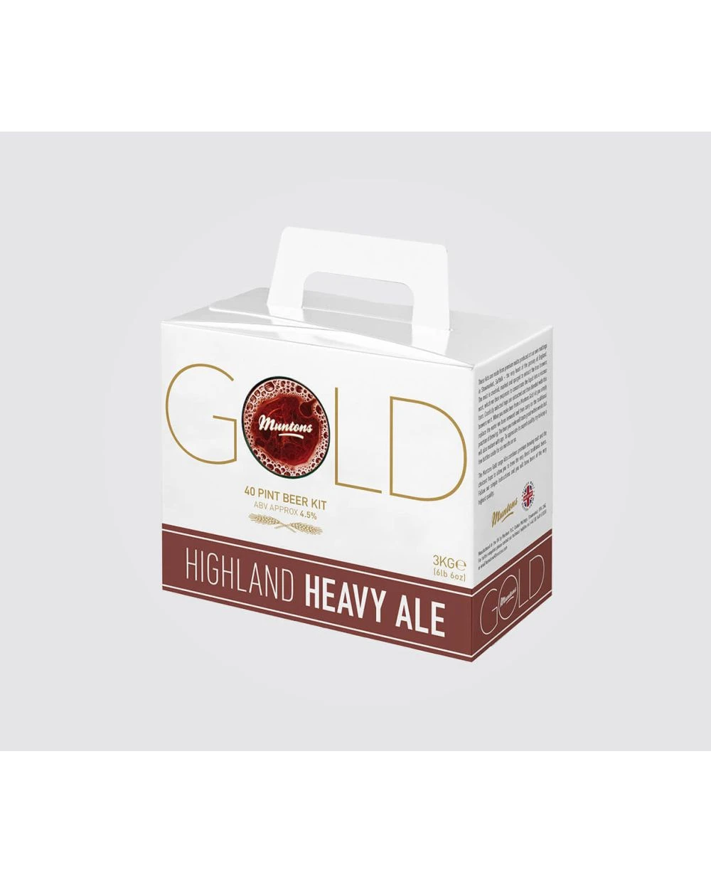 Muntons Gold Highland Heavy Ale Beer Kit 1 Muntons Gold Highland Heavy Ale Beer Kit