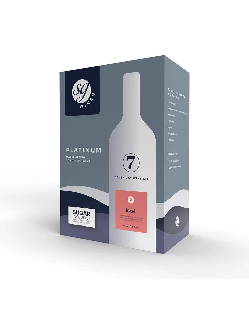 SG Wines Platinum Rose Wine Kit - Solomon Grundy 1 SG Wines Platinum Rose Wine Kit - Solomon Grundy