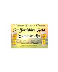 Ultimate Brewery Classics Staffordshire Gold Summer Ale Beer Kit