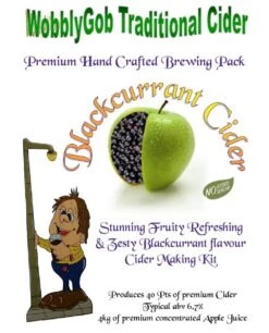 WobblyGob Blackcurrant Cider Kit