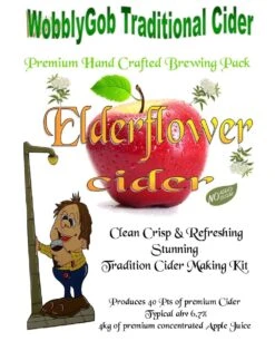 WobblyGob Elderflower Cider Kit